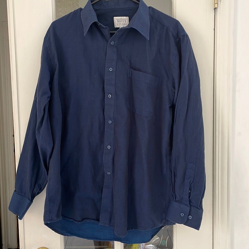 Gianfranco Ricci shirt 100% cotton size 16